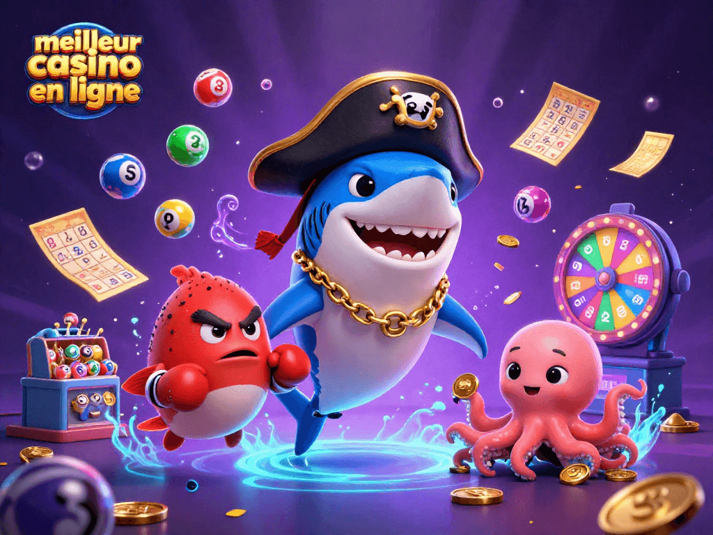 Venez découvrir le meilleur casino en ligne avec des personnages animés et des éléments dynamiques inspirés des jeux d'argent.