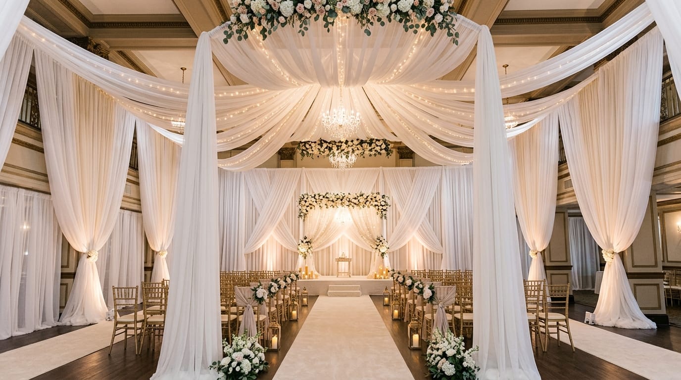 Professional pipe and drape rentals in Washington DC