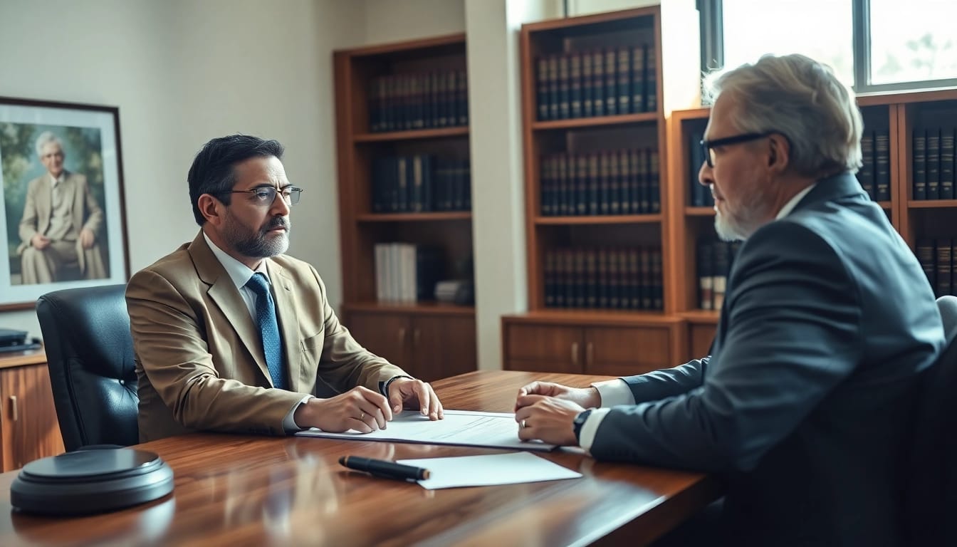 Discussing Enduring Guardian appointments in a professional legal consultation setting.