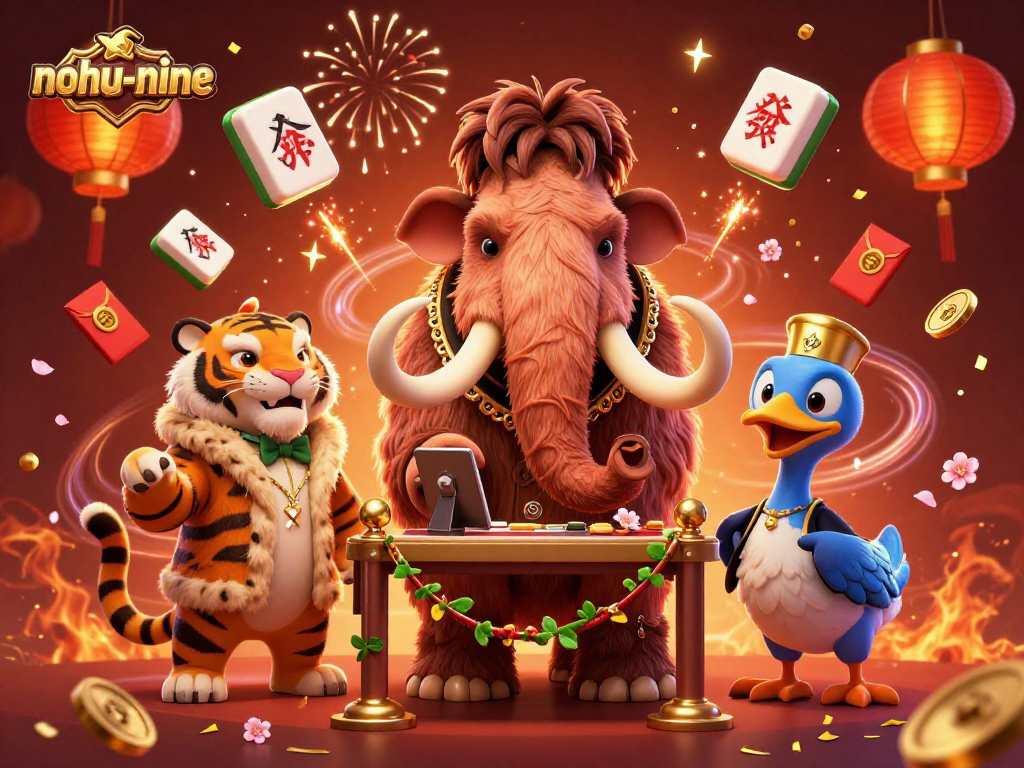 Engage with the thrilling nohu-nine casino experience alongside vibrant characters and dynamic decorations.