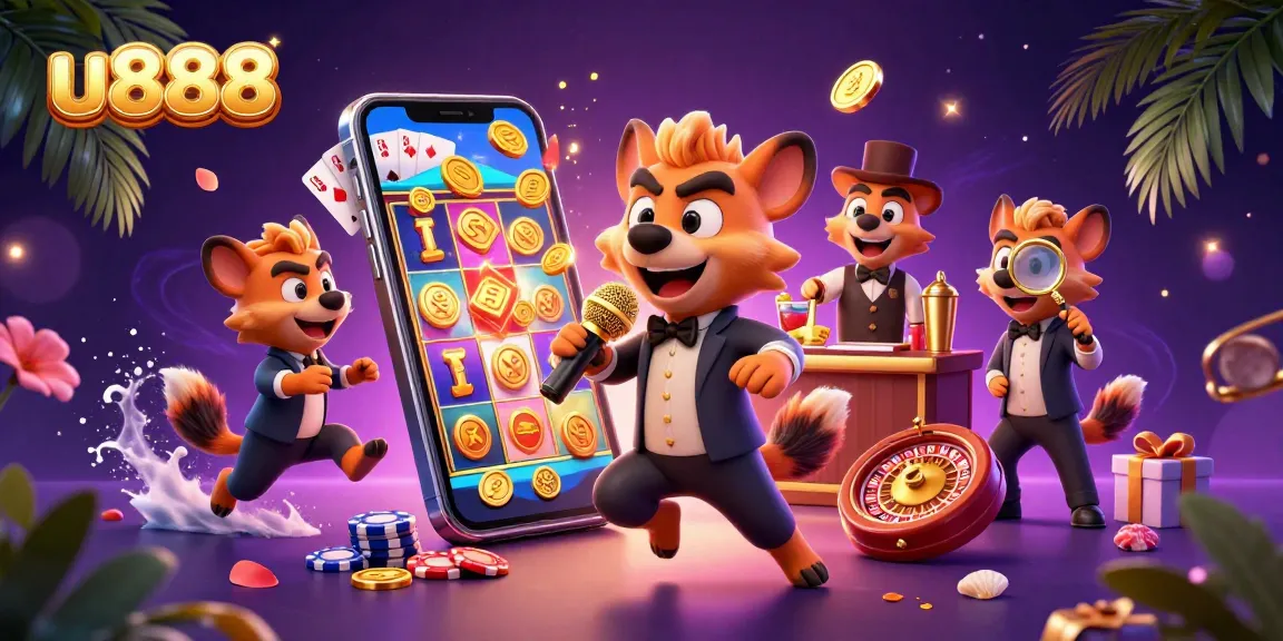 Experience the vibrant u888 comedy casino with hyenas, exciting games, and engaging entertainment.