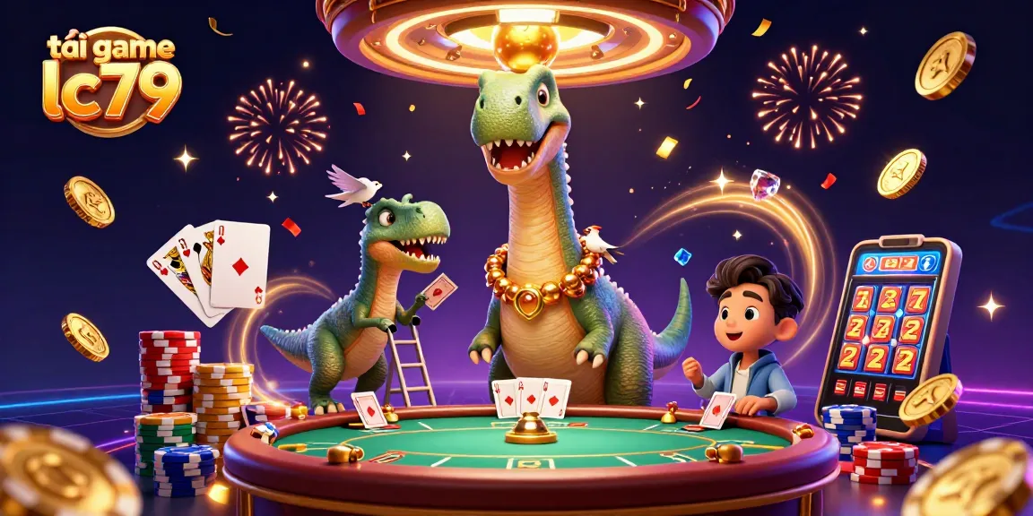 Chơi game miễn phí tải game lc79 với phần thưởng hấp dẫn và thể hiện bầu không khí casino sống động