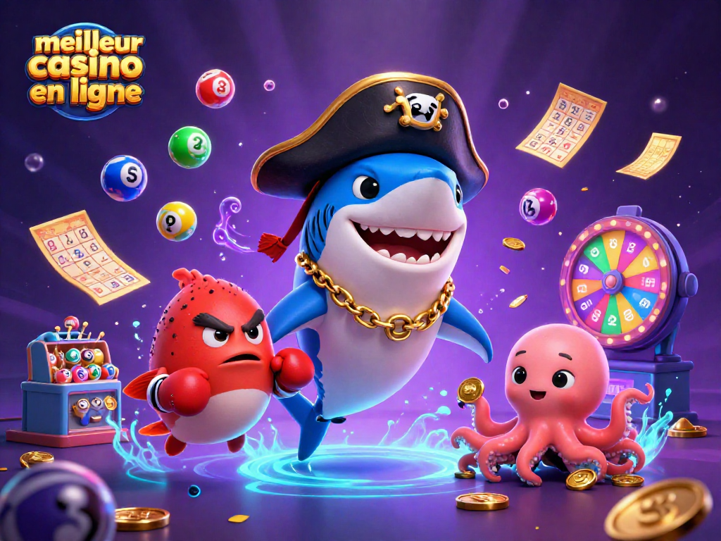 Venez découvrir le meilleur casino en ligne avec des personnages animés et des éléments dynamiques inspirés des jeux d'argent.