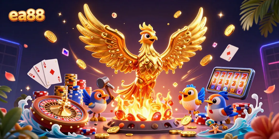 Experience thrilling games and chances to win with ea88's vibrant casino atmosphere