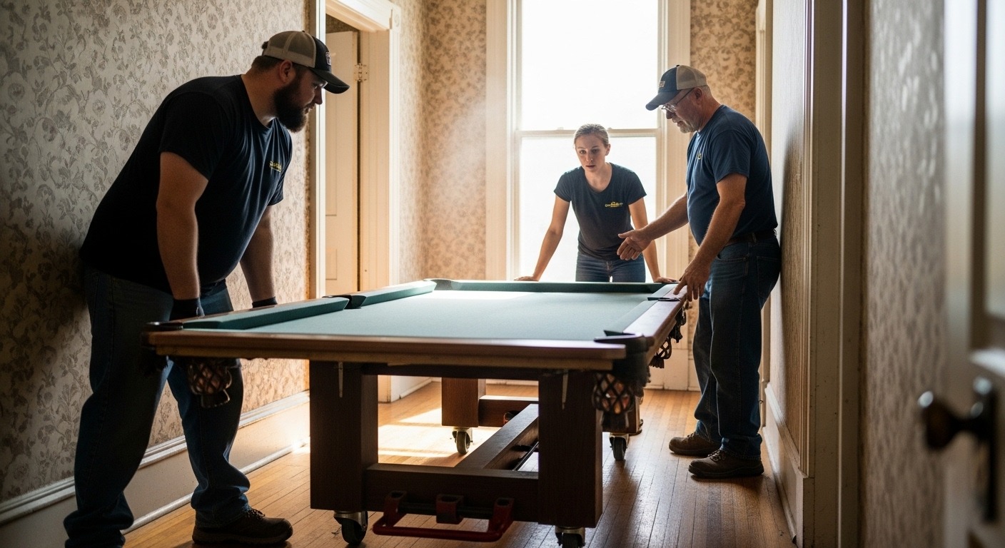 Reliable Game Table Movers Services with Fast Setup and Installation