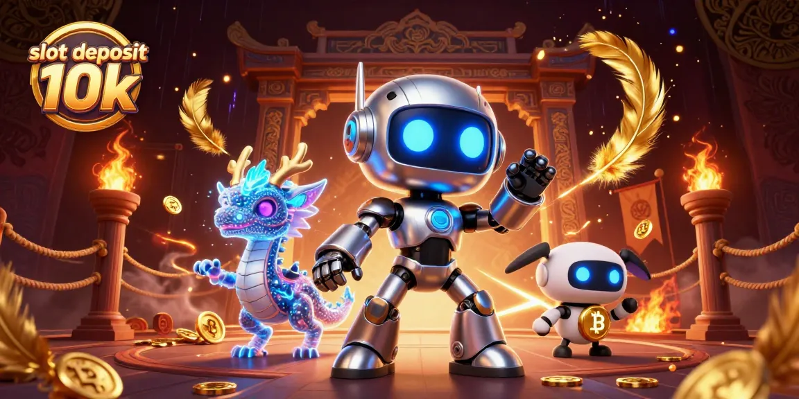 Bermain slot deposit 10k dengan kemudahan QRIS, menangkan jackpot besar dalam suasana animasi kasino digital.