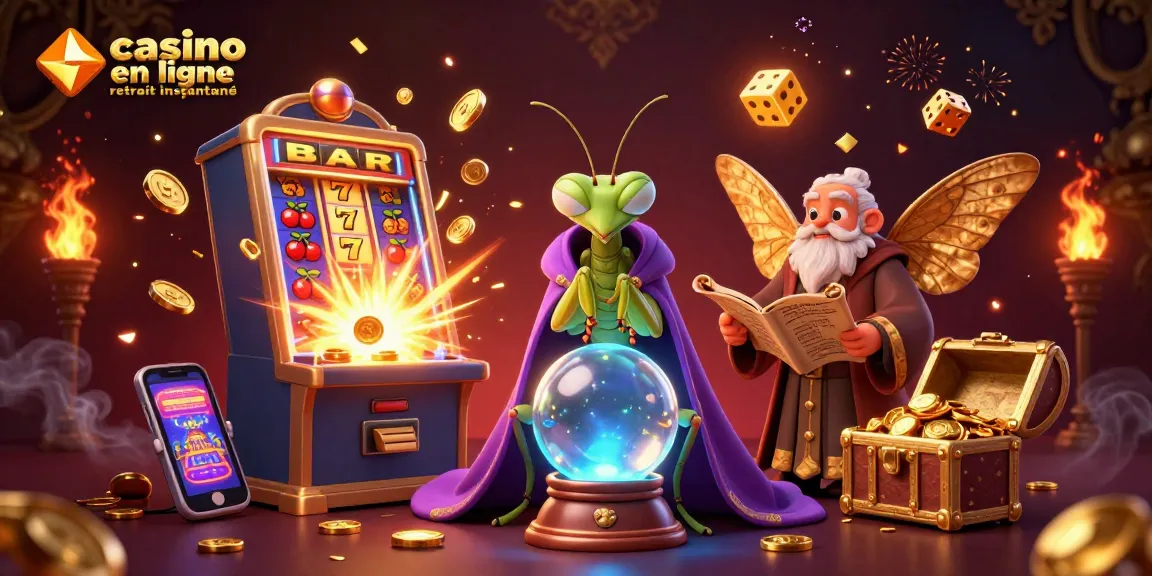 Jouer au casino en ligne retrait instantané pour gagner des jackpots et des gains immédiats.