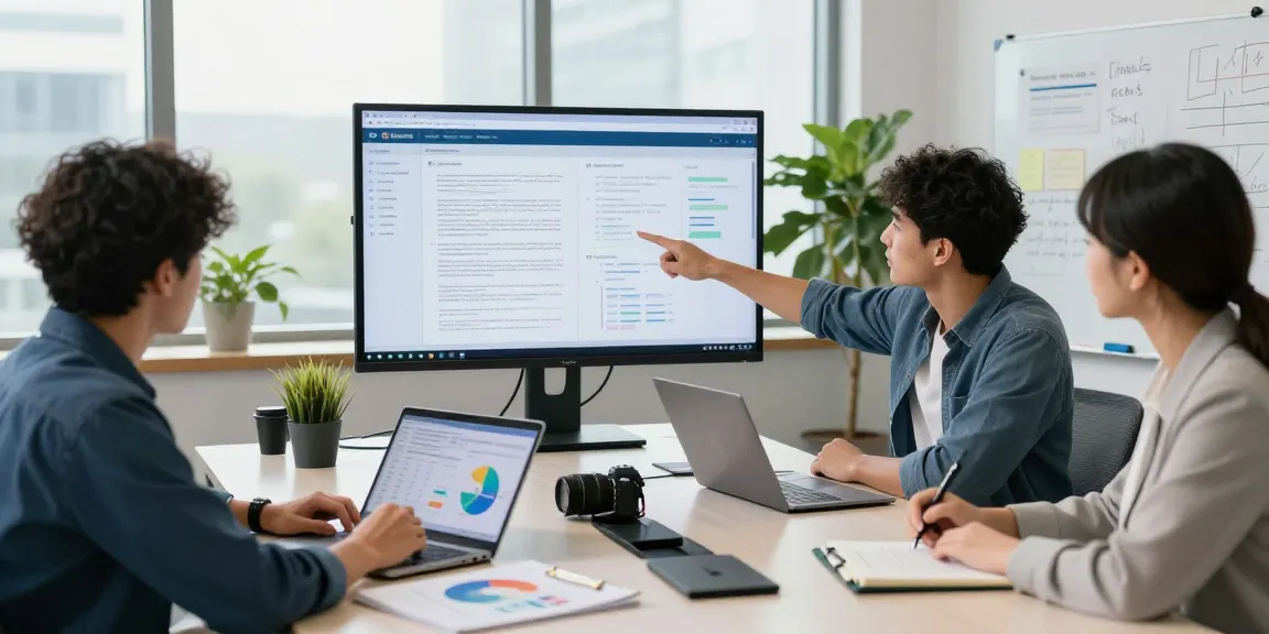 Comprehensive document fraud detection analysis in a modern workspace with a professional team collaborating.