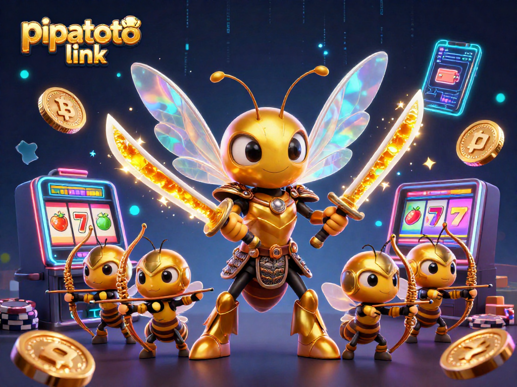 Engage with the exciting pipatoto link scene, featuring samurai hornet and vibrant casino elements.