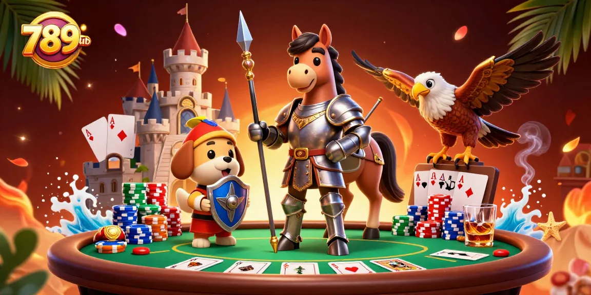 Experience thrilling gameplay and winning strategies at 789club with vibrant poker elements.