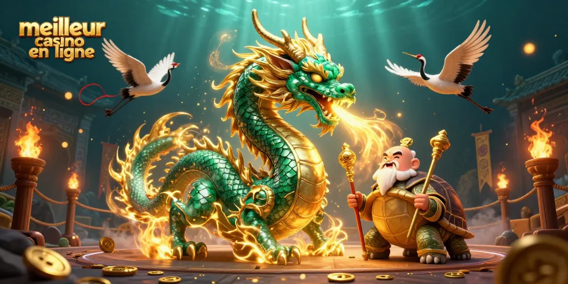 Découvrez le meilleur casino en ligne avec un dragon, une tortue sage et des grues chanceuses.