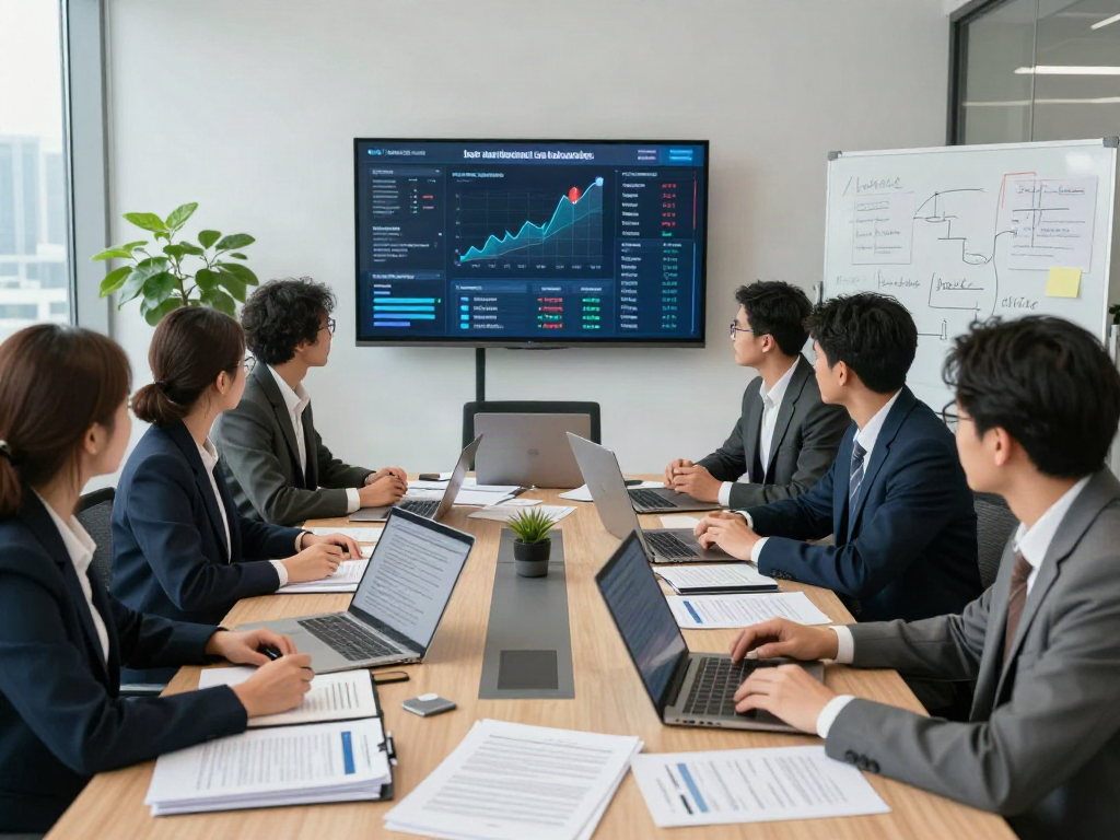 Lead Roedl legal consulting team collaborating in modern office