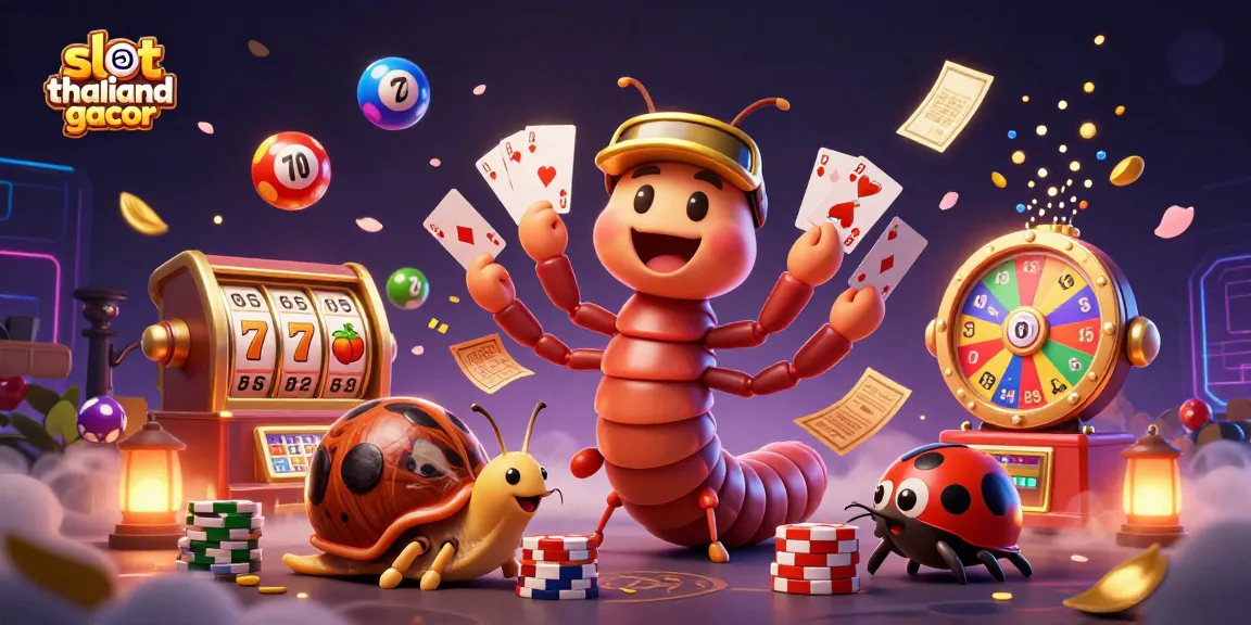Spin winning combinations with slot thailand gacor in a vibrant, dynamic 3D casino scene.