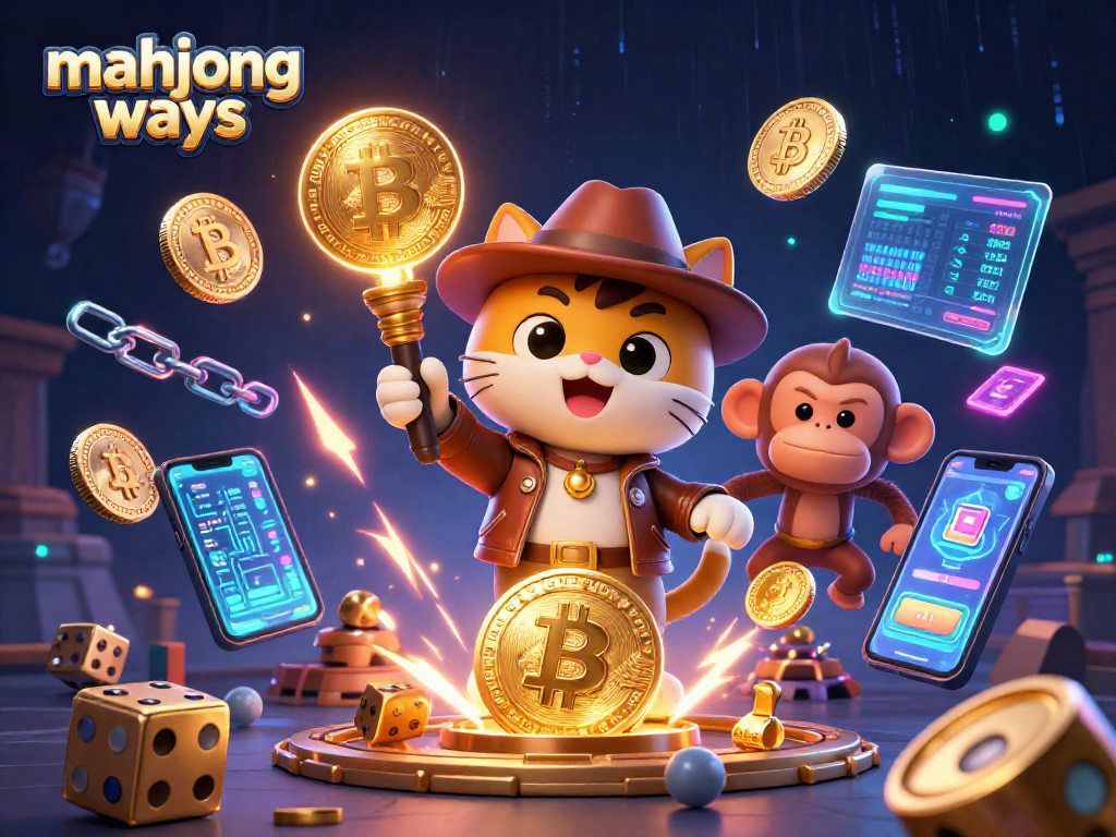 Menangkan jackpot di mahjong ways dengan petualangan kucing arkeolog dan teman monyetnya.