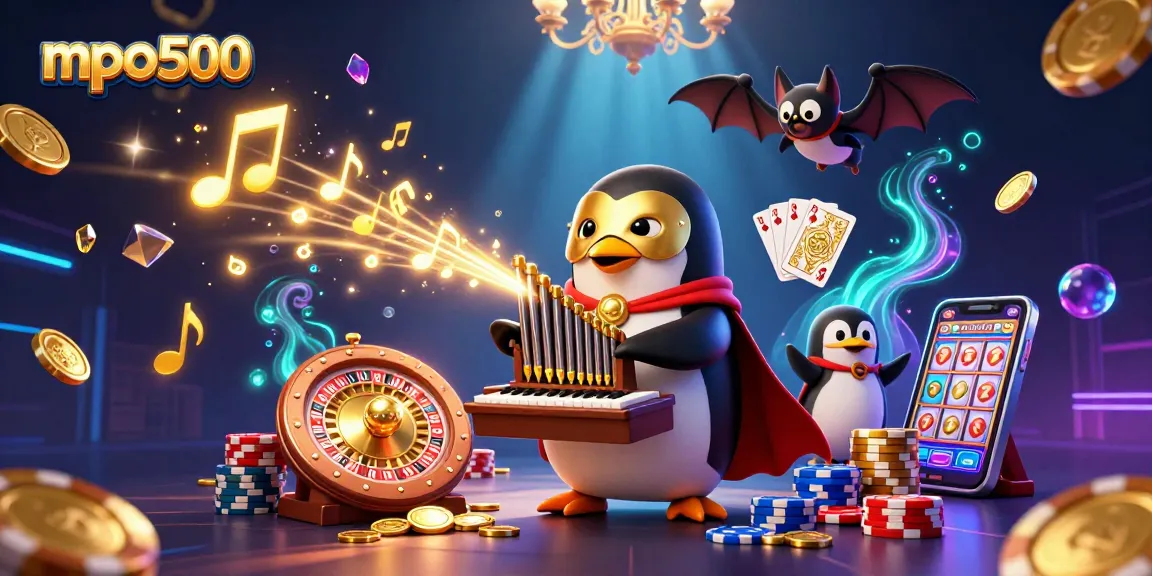 Experience mpo500's exciting jackpots with vibrant slot reels and cartoon characters in action.