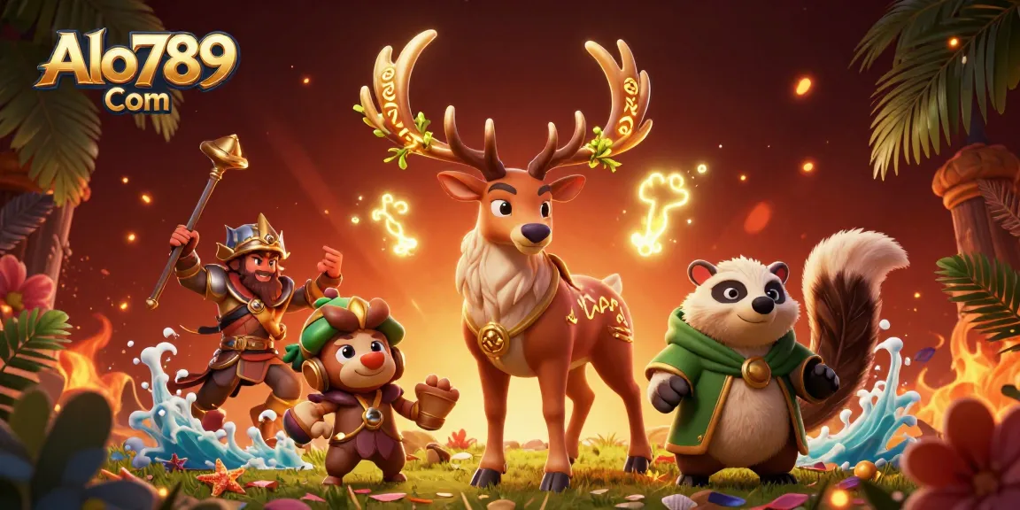Engage in thrilling battles at Alo789 Com, where legendary roosters clash in a vivid, animated arena.
