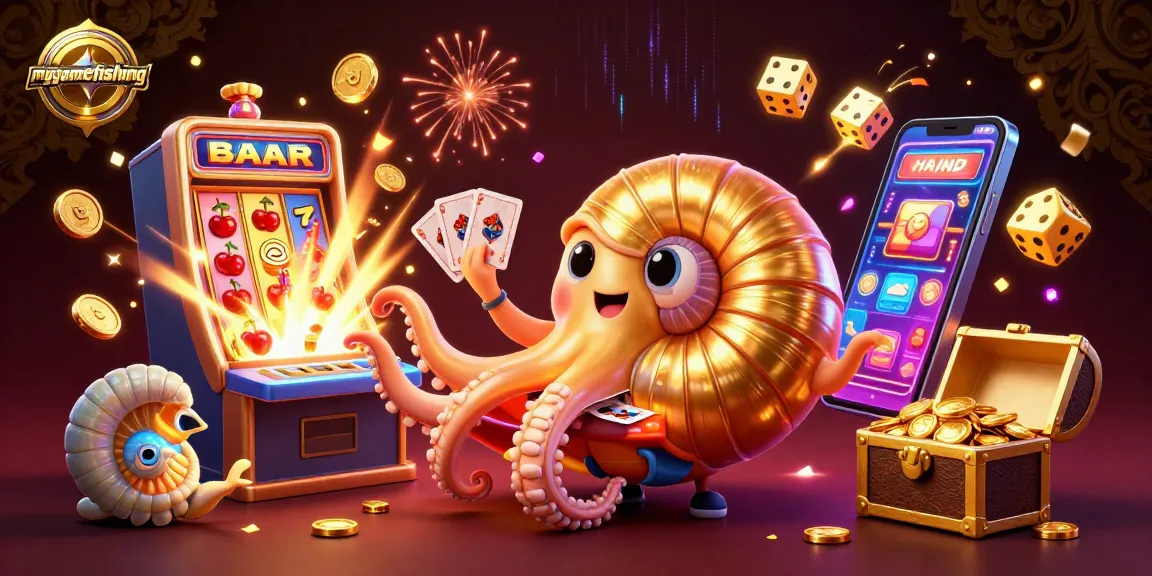 Win big with mygamefishing as the giant nautilus spins the roulette wheel!