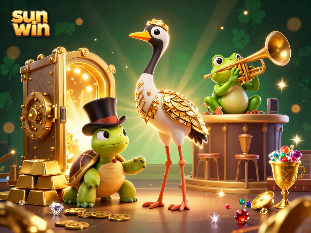 Feel the excitement at sun win casino with glittering treasures and lively characters
