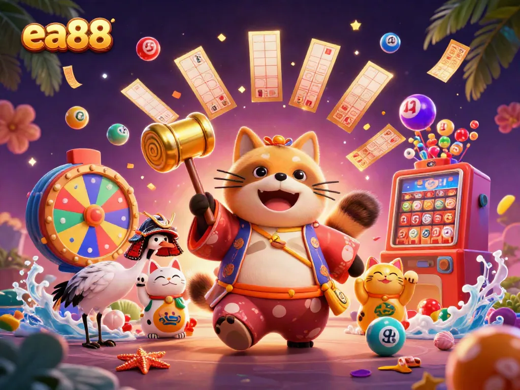 Trải nghiệm một casino trực tuyến với ea88 đầy màu sắc, vinh danh may mắn với nhiều biểu tượng trò chơi thú vị.