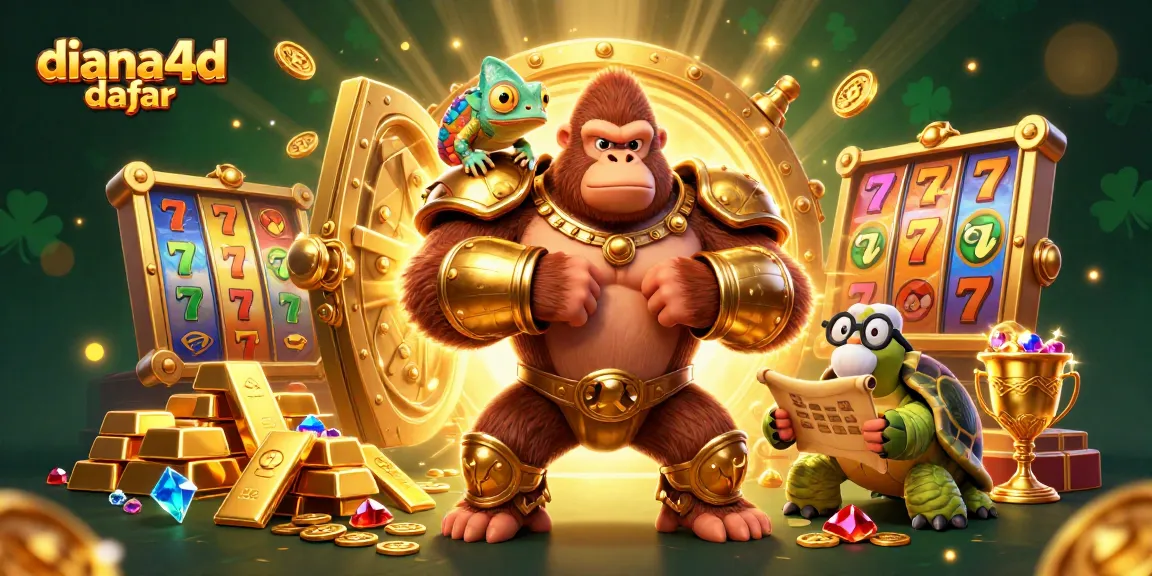 Engage in thrilling gaming with diana4d daftar, as the adventurous gorilla reveals treasures and excitement.