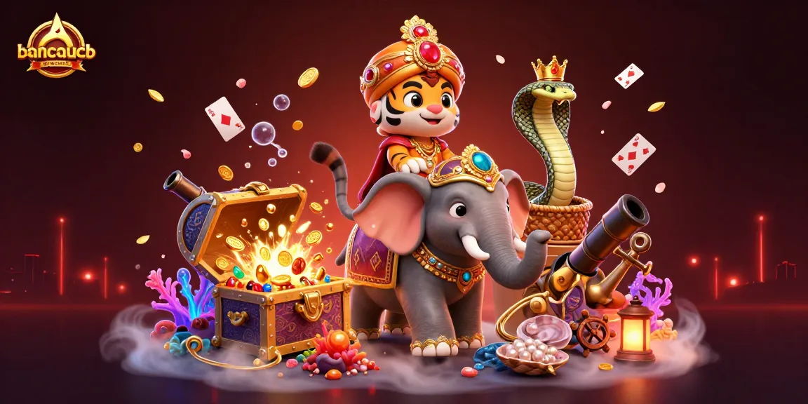 Experience the thrill of fish shooting with bancaucb's vibrant underwater treasures and dynamic characters.