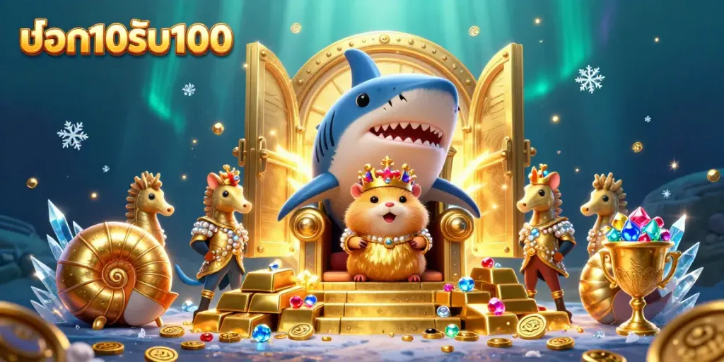 โปรโมชั่นฝาก10รับ100 สุดพิเศษ ชวนคุณร่วมสนุกกับการทดลองเล่นเกมคาสิโน!