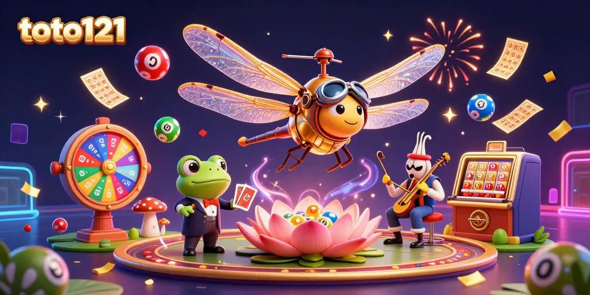 Experience thrilling gameplay at toto121 with vibrant casino characters and dynamic elements in action.