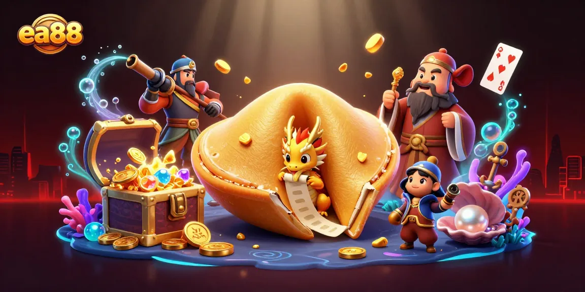 Experience exciting wins at ea88 casino with diverse games and stunning visuals in this thrilling illustration.