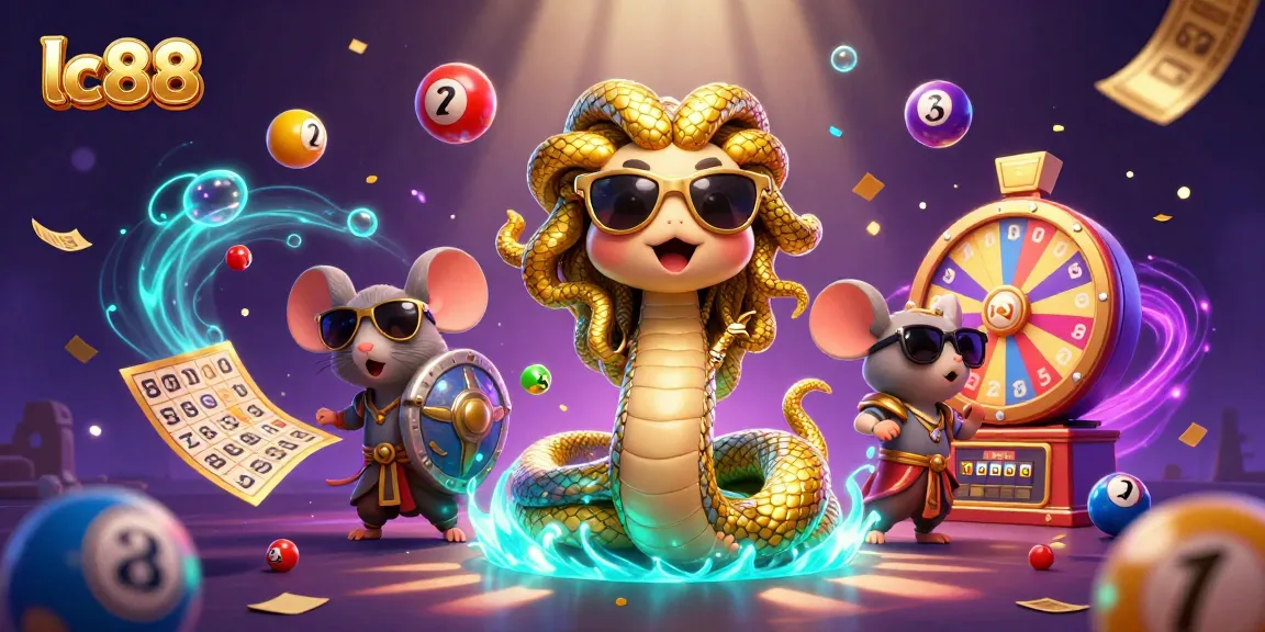 Engage in thrilling lottery action with lc88 featuring vibrant characters and dynamic game elements.