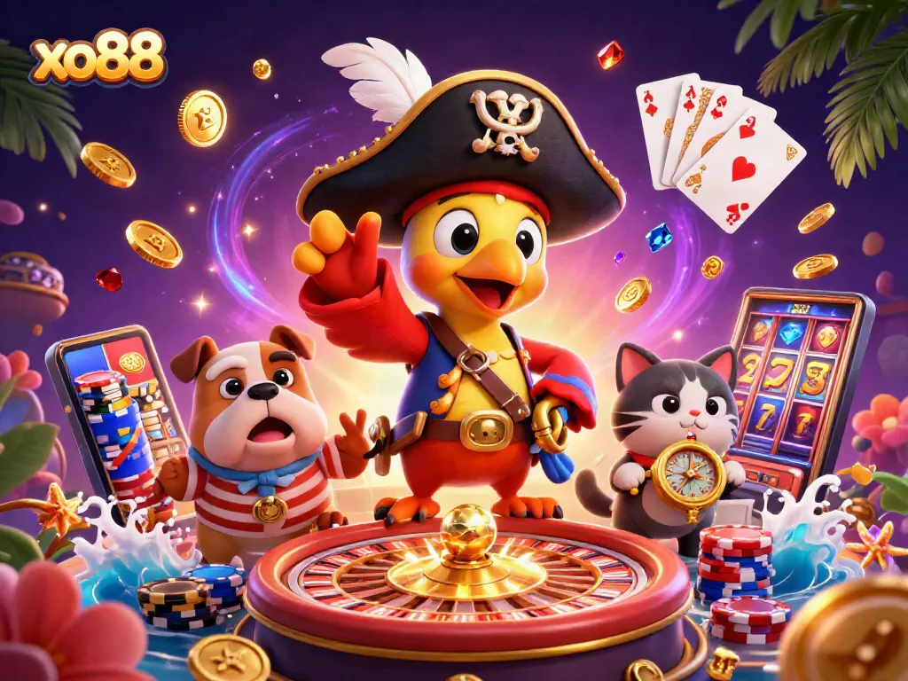 Spin and win at xo88 with thrilling casino adventures and vibrant gaming elements.