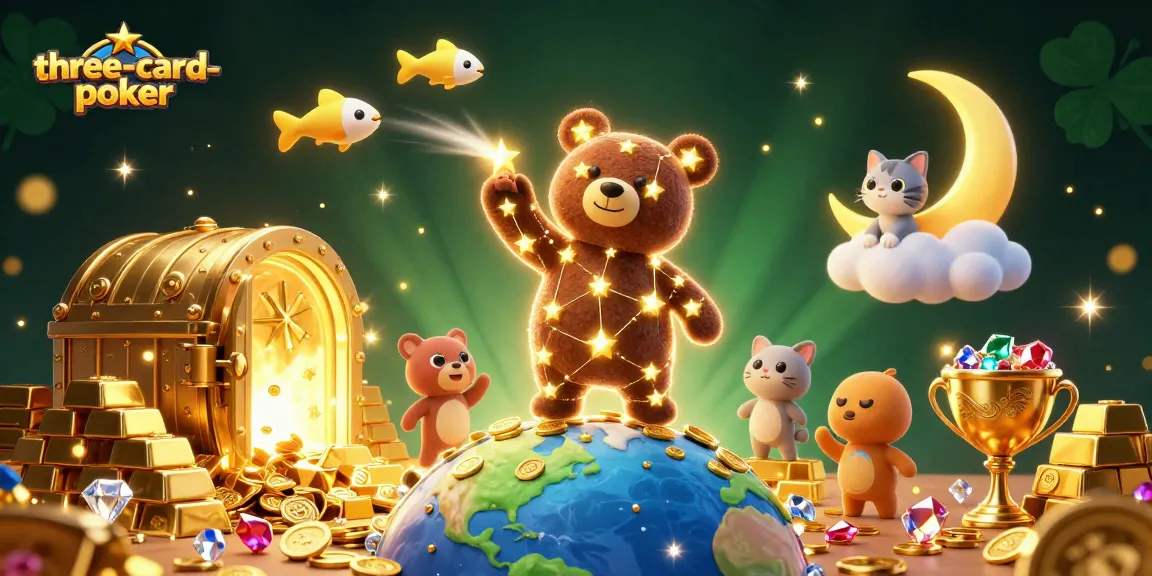 Experience three-card-poker excitement with unique characters and rich visual elements.