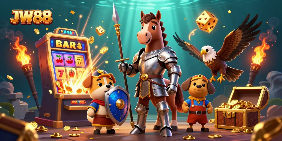 Engage in thrilling gameplay at JW88 with vibrant 3D slot machines and immersive gaming elements.