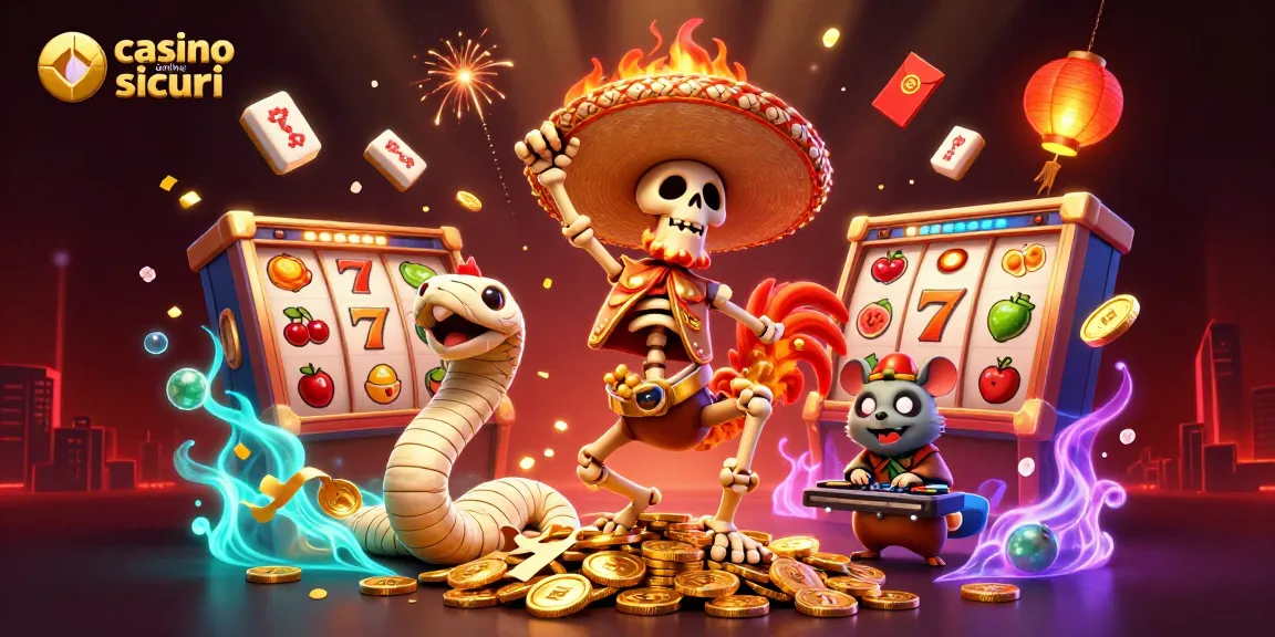 Vincere su casino online sicuri con slot colorate e personaggi festosi che ballano.