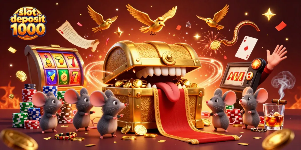 Spin to win with slot deposit 1000 at our engaging online casino!