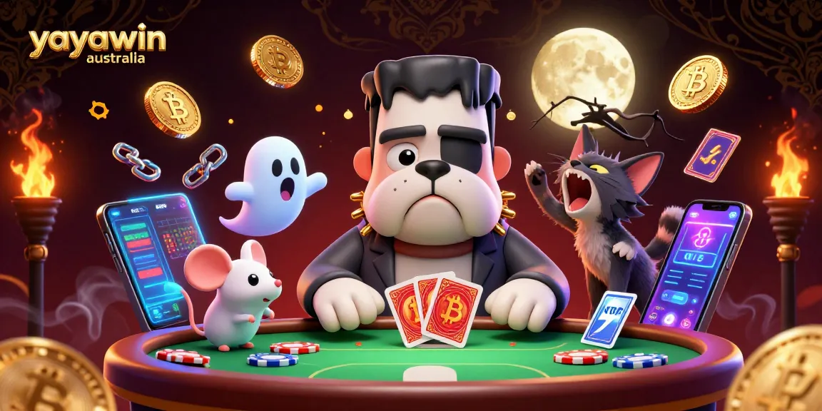 Join the action at Yayawin Australia with unique characters at a vibrant poker scene.