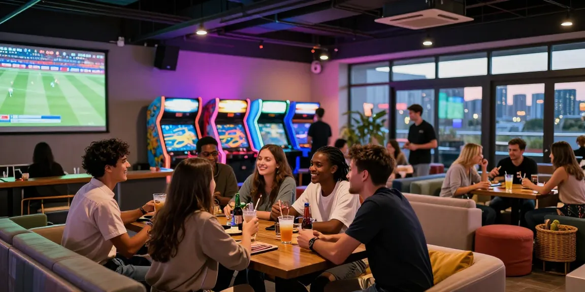 Experience the vibrant atmosphere at MANTRA88 with friends enjoying entertainment, showcasing modern leisure.