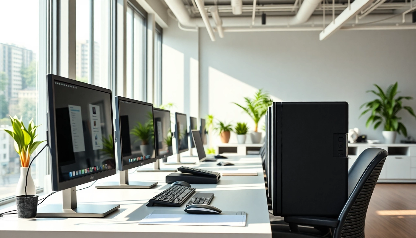 Εξερευνήστε τη δύναμη των pc ανακαίνισης με έναν επαγγελματικό χώρο εργασίας.